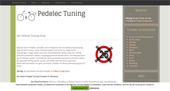 Desktop Screenshot of pedelectuning.com